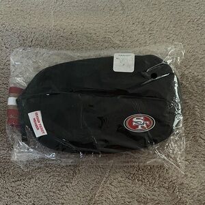 Black San Francisco 49ers Fanny Pack